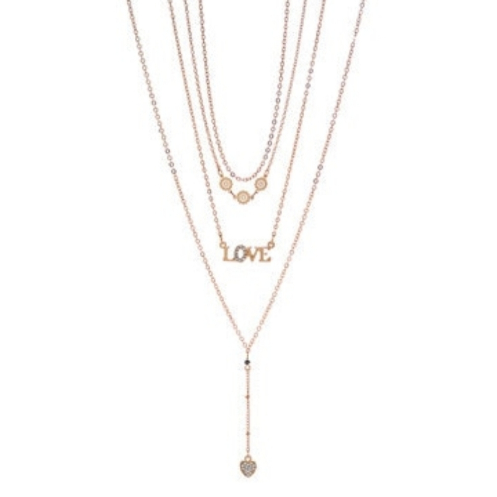 Layered necklace